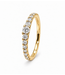 Noor Noor ring goud 14k met diamant 0.50ct. Si Wes maat 55