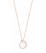 Noor Noor hanger rosegoud 14k met diamant 0.70ct W/Si