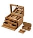WOLF Lauren Medium Jewelry Box  Caramel 349707