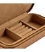 WOLF Lauren Medium Jewelry Box  Caramel 349707