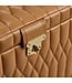 WOLF Lauren Medium Jewelry Box  Caramel 349707