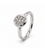 Positano ring witgoud 14k met 0.22ct diamant maat 52