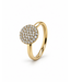 Positano Positano ring goud 14k met 0.40ct diamant maat 55
