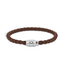 Montblanc armband 136000 leder bruin maat 60