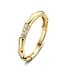 Excellent ring goud 14k met diamant 0.09ct. H/Si1 RP117401-56