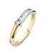Excellent Jewelry Excellent ring geel/witgoud met diamant 0.08ct, H/Si1 RG414602-56