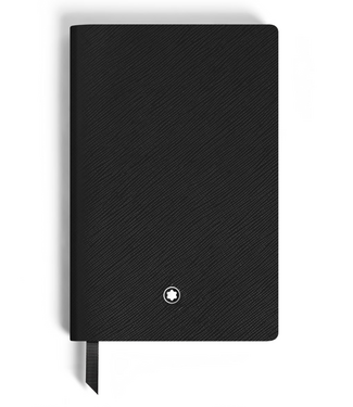 Montblanc Montblanc notitieblok small zwart met gelinieerde pagina's 134719