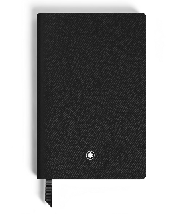Montblanc notitieblok small zwart met gelinieerde pagina's 134719
