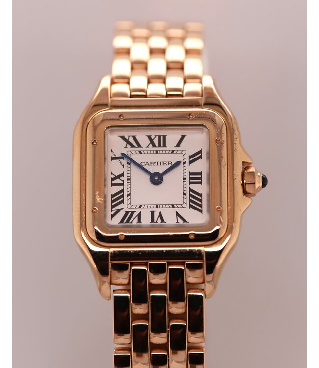 Cartier Pre-owned Horloge Panthere 18k roségoud WGPN0060