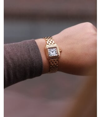 Pre-owned & Vintage Cartier Pre-owned Horloge Panthere 18k roségoud WGPN0060