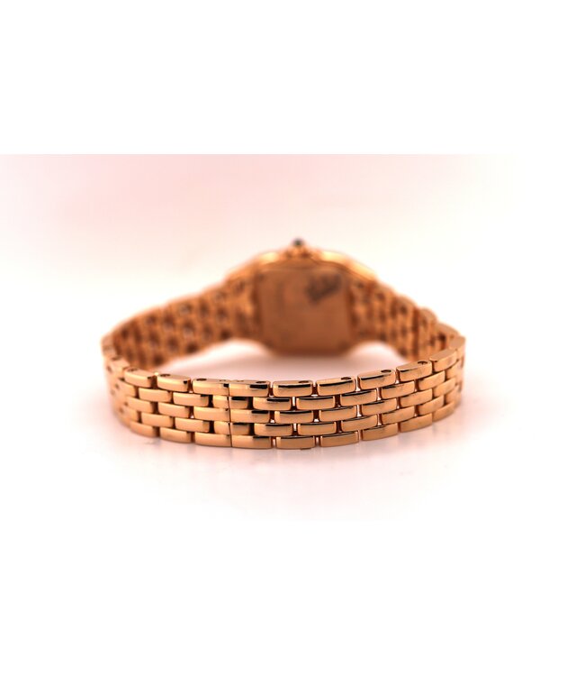 Cartier Pre-owned Horloge Panthere 18k roségoud WGPN0060