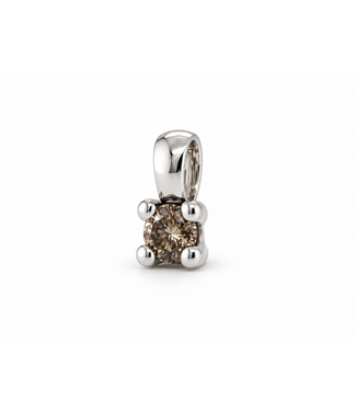 ROEMER by Bregje ROEMER by Bregje Hanger 18k witgoud met fancy brown diamant 0.52ct