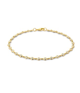 Excellent Jewelry Excellent armband goud 14k met diamant 0.61ct.