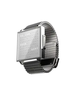 Qlocktwo Qlocktwo horloge Fine Steel W382626.45