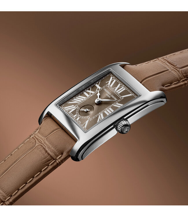 Frederique Constant Horloge Classics Carree Small seconds FC-235BR2C6