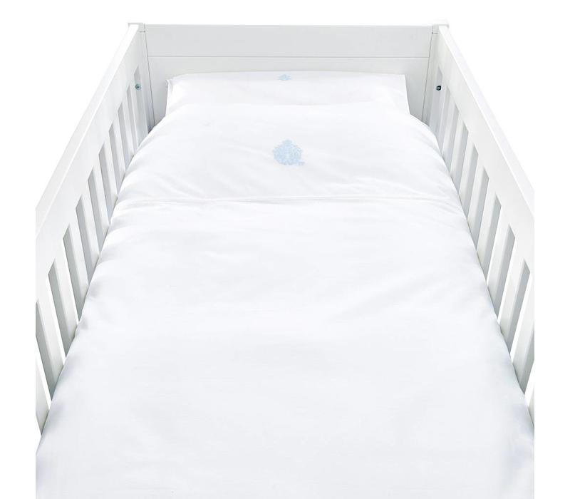 Theophile & Patachou Duvet Cover Bed + Pillowcase 100 x 135 Royal Blue