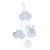 Theophile & Patachou Theophile & Patachou Rattle Soother Clip Bear Grey