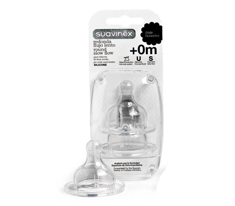 Suavinex Teat Silicone 3 Positions 2 Pieces