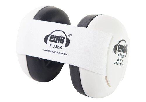 Em's 4 Em's 4 Hearing Protection Earmuffs White