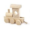 Bartok Bartok Train Letter Locomotive Natural