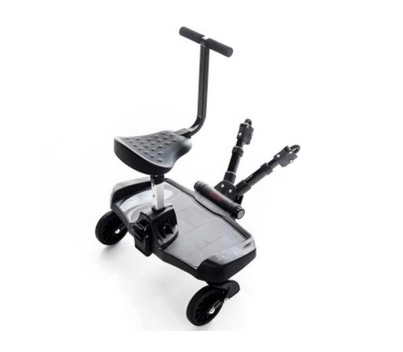 Bump Rider Wheeled Board Seat Black