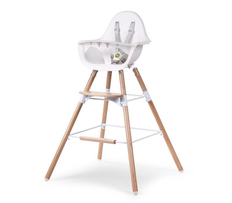 Childhome Evolu 2 Extra Set Lange Poten + Voetsteun Naturel