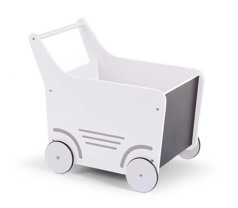 Childhome Wooden Stroller White