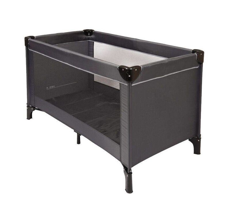 Nattou Travel Cot Grey