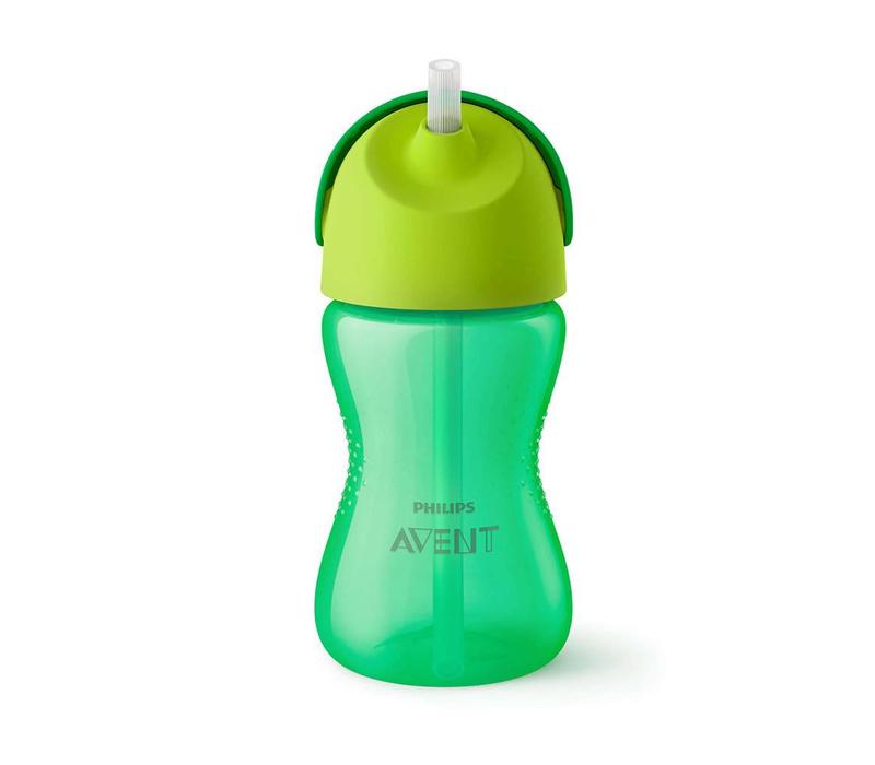 Avent Beker Met Rietje Jongen 300 ml Groen