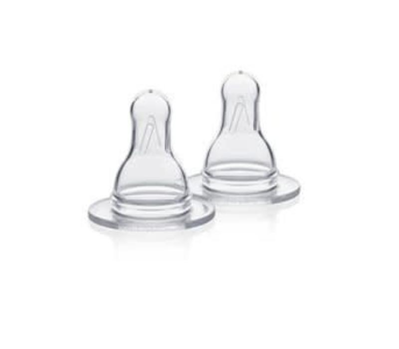 Medela Spenen Medium Flow Per 2 Stuks