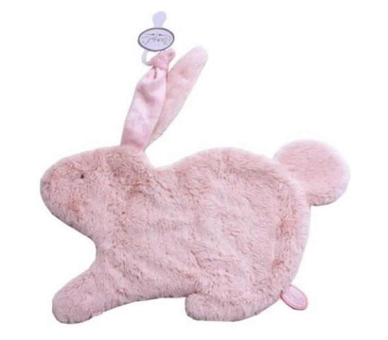Dimpel Cuddle Cloth Tuttie Emma Rabbit With Long Hair Pink