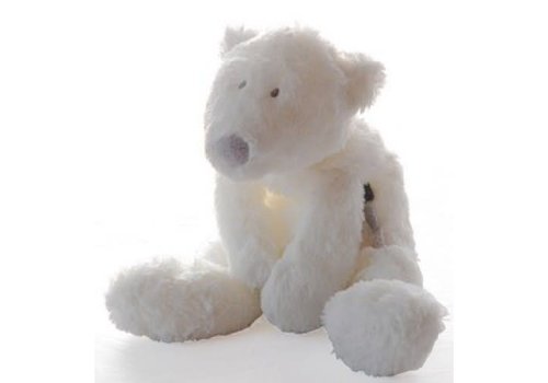 Dimpel Dimpel Cuddly Toy P Timo Baby Polar Bear 22 cm White