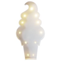 Sweetlights Ice Cream 20 cm White