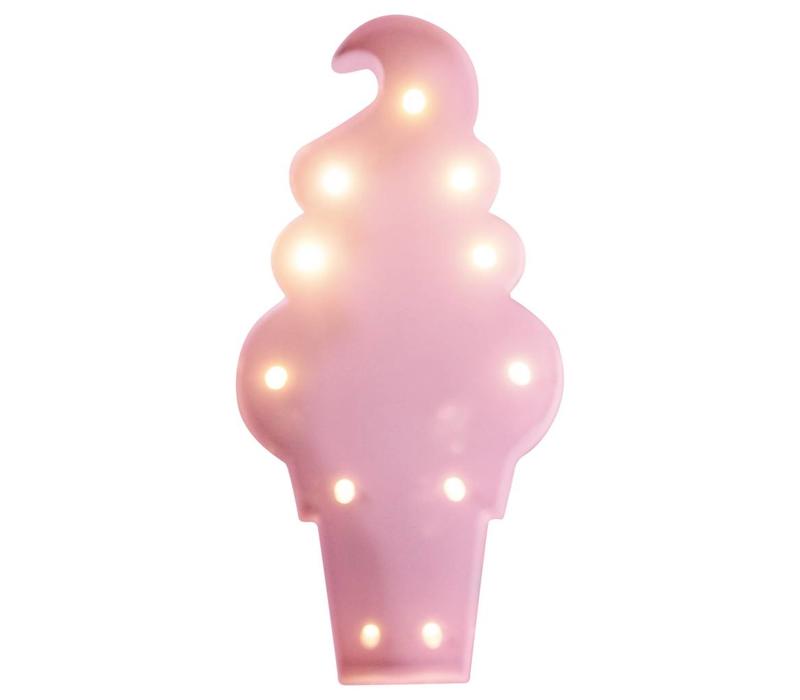 Sweetlights Ice Cream 20 cm Pink