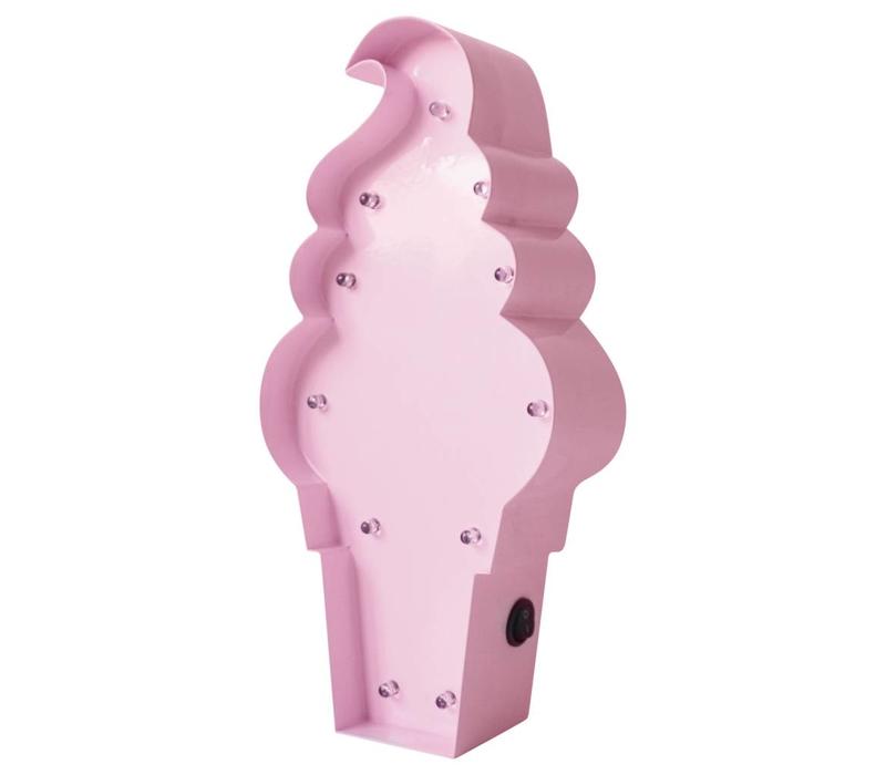 Sweetlights Ice Cream 30 cm Pink