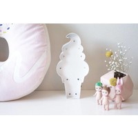 Sweetlights Ice Cream 20 cm White