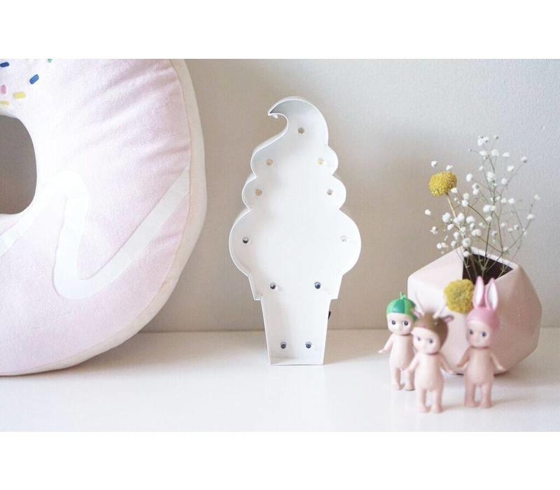 Sweetlights Ice Cream 20 cm White