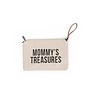 Childhome Childhome Mommy Clutch Toilettas Ecru - Zwart