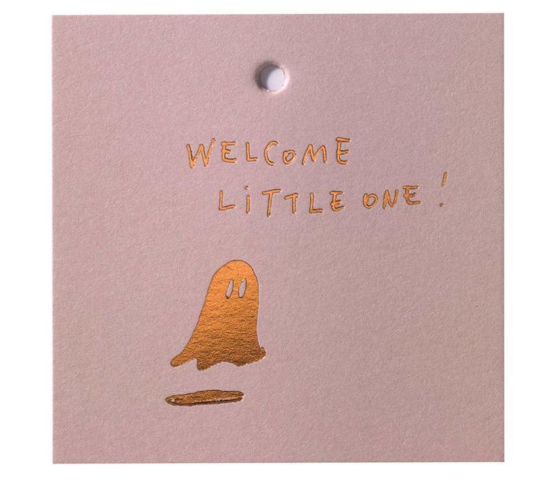Papette Minikaartje 'Welcome Little One'