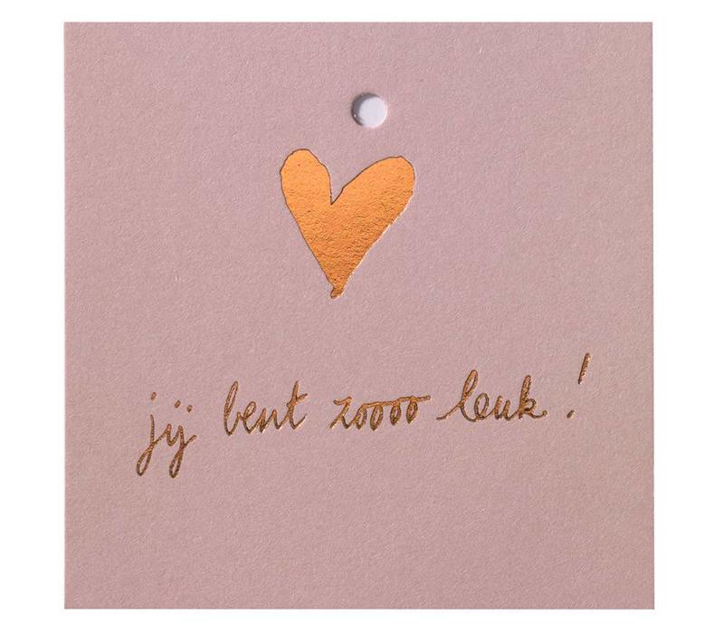 Papette Mini Card 'Je Bent Zoo Leuk'