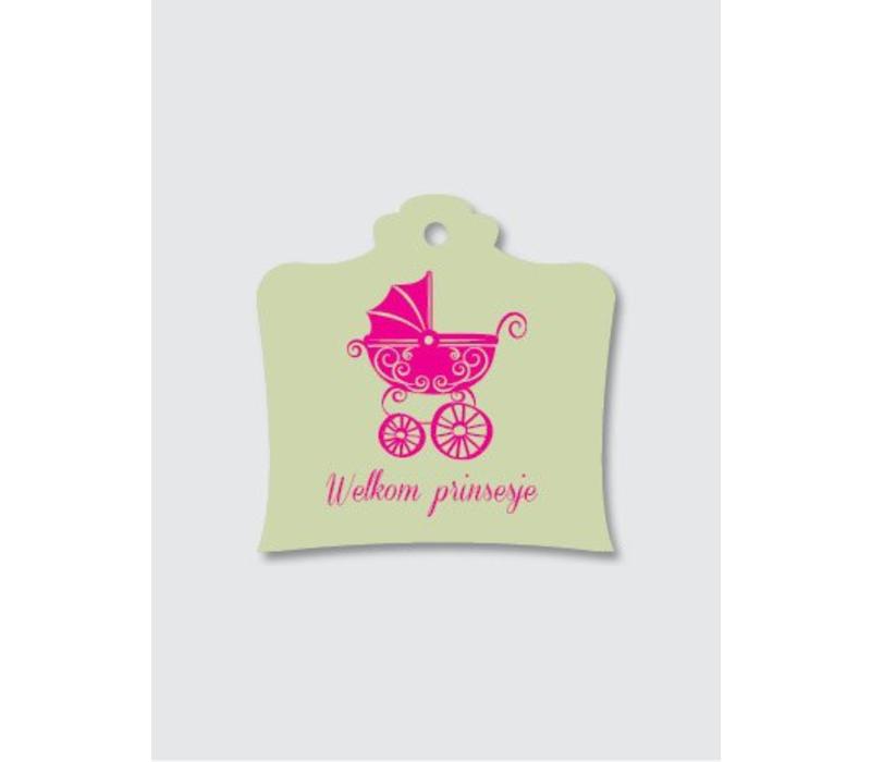 Papette Greeting Card 'Welkom Princessje'