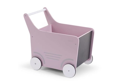 Childhome Childhome Wooden Stroller Pink