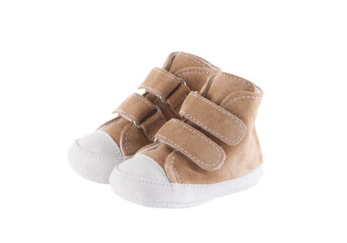 Theophile & Patachou Théophile & Patachou Booties Nubuck Pom Pom Fur Beige