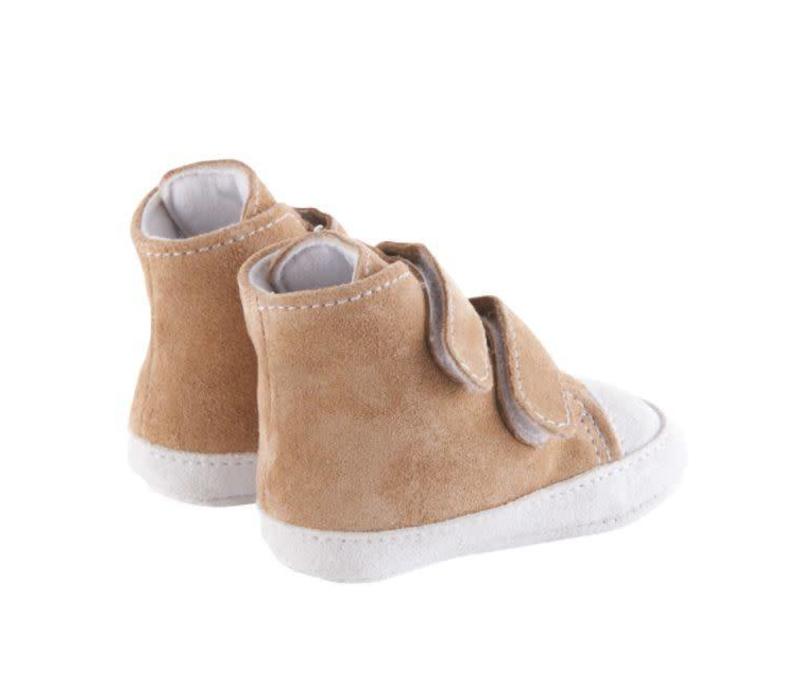 Théophile & Patachou Basketbalschoen Nubuck Beige