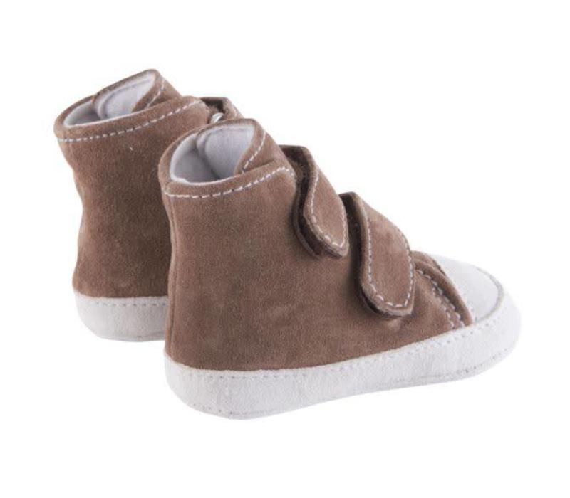 Théophile & Patachou Basketbalschoen Nubuck Bruin