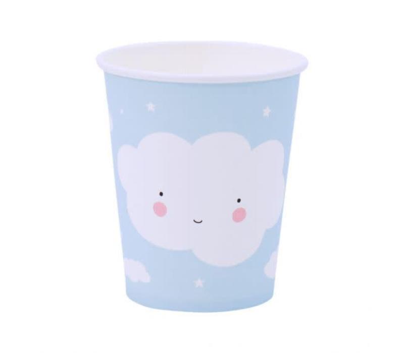 A Little Lovely Company Paper Cups Cloud