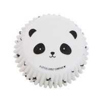 A Little Lovely Company Cupcake Vormpjes Panda 50 Stuks