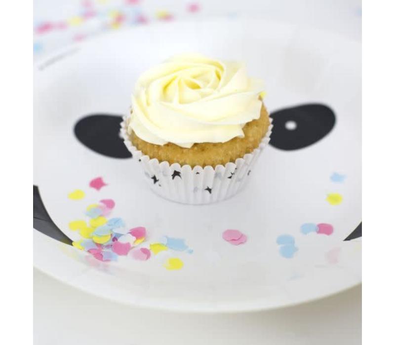 A Little Lovely Company Cupcake Vormpjes Panda 50 Stuks