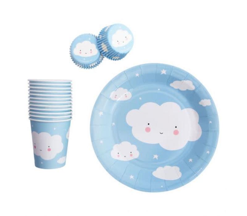 A Little Lovely Company Cupcake Baking Cup Panda (50 Pieces)