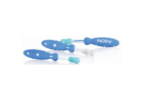 Nuby Nuby Dental Care Set 3 Pieces Blue